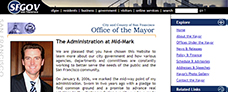 City of Office of the Mayor. Project Details: website design and web development services